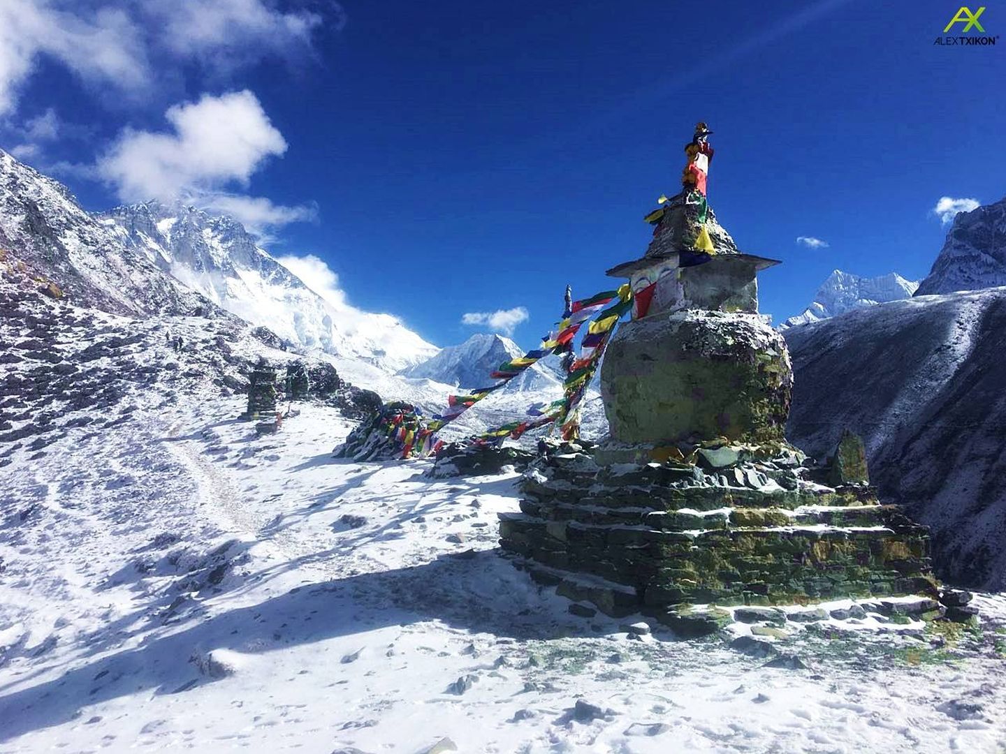 El viento, uno de los grandes contratiempos, es impredecible en el Monte Everest. (Alex Txikon)