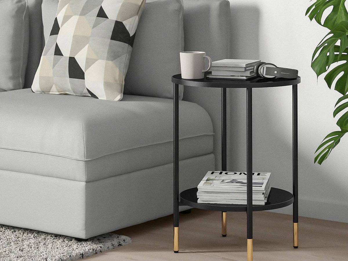 mesas auxiliares de Ikea harán de tu salón lugar más bonito