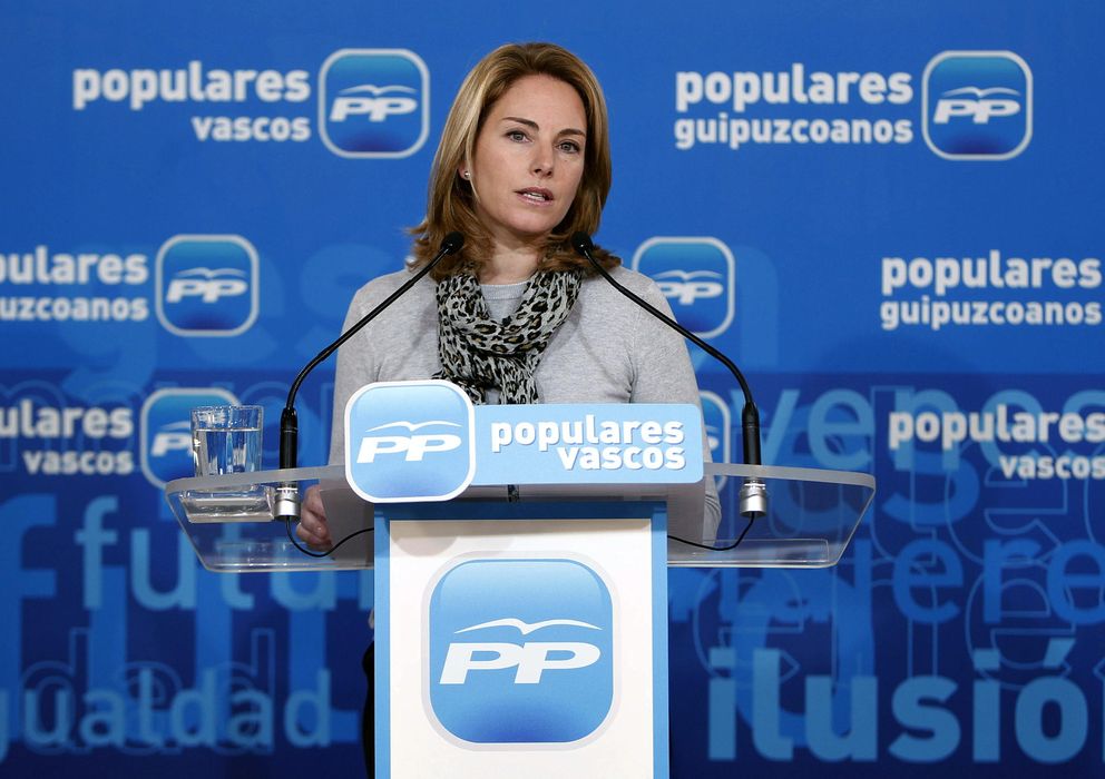 Foto:  La presidenta del Partido Popular en el País Vasco, Arantza Quiroga. (EFE)