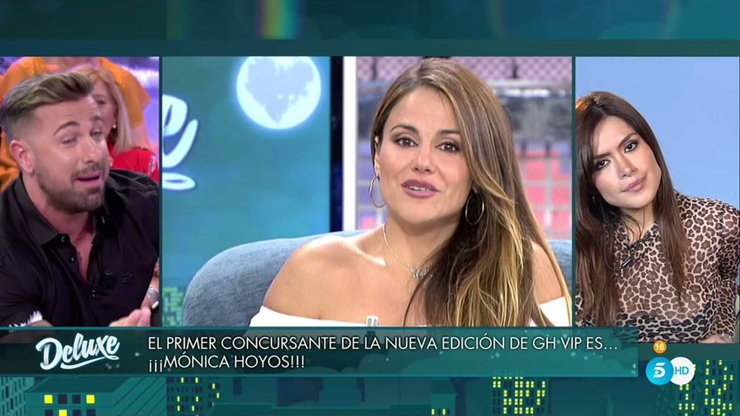 Miriam Saavedra, tras recibir la noticia de que Mónica Hoyos participará en 'GH VIP'. (Telecinco).