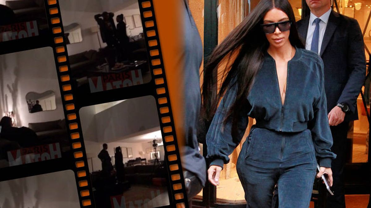 Las impactantes imágenes de Kim Kardashian tras el robo con agresión