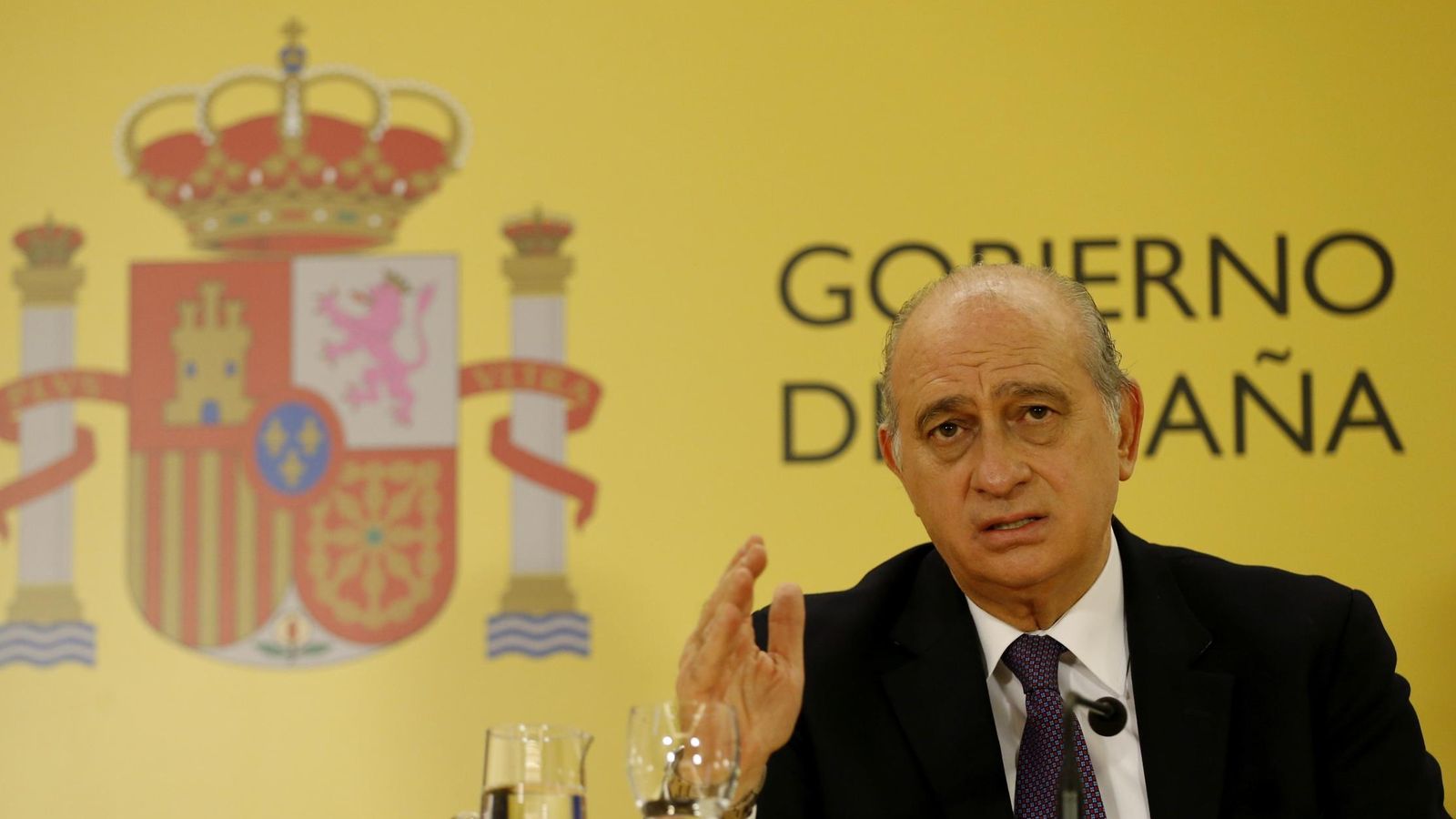 Foto: Jorge Fernández Díaz, ministro del Interior. (EFE)