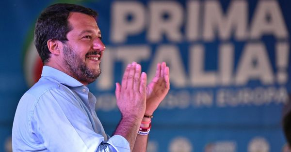 Foto: El vice primer ministro italiano, Matteo Salvini. (EFE))