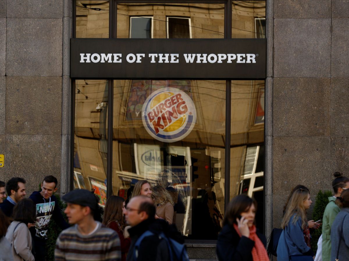 Foto: Fachada de un restaurante de Burger King. (Reuters)