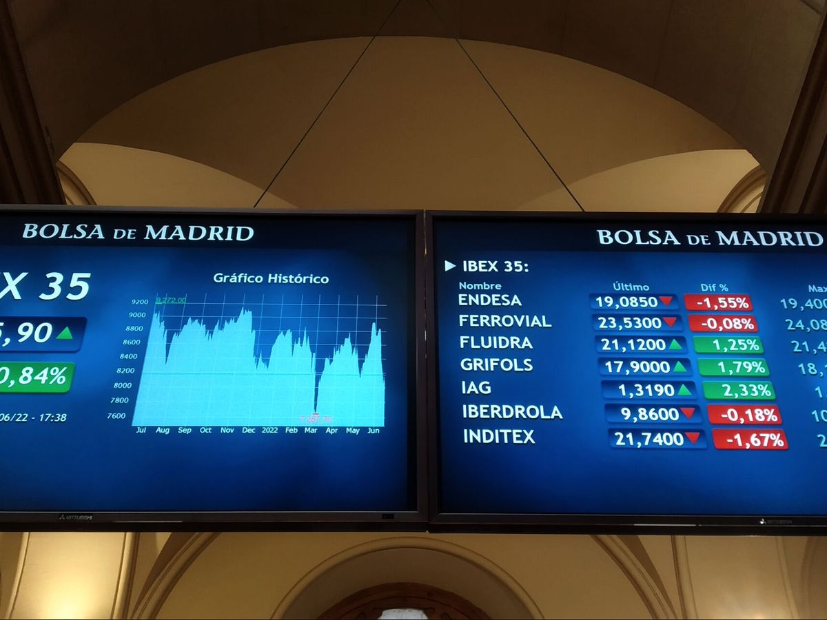 Foto: Bolsa de Madrid. (EFE/Altea Teijido)