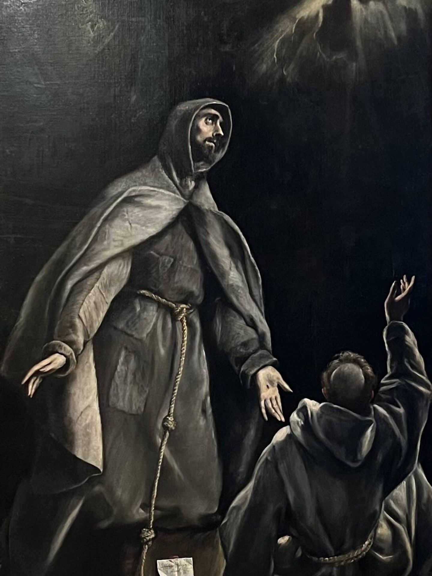 La visión de San Francisco. El Greco. 1605