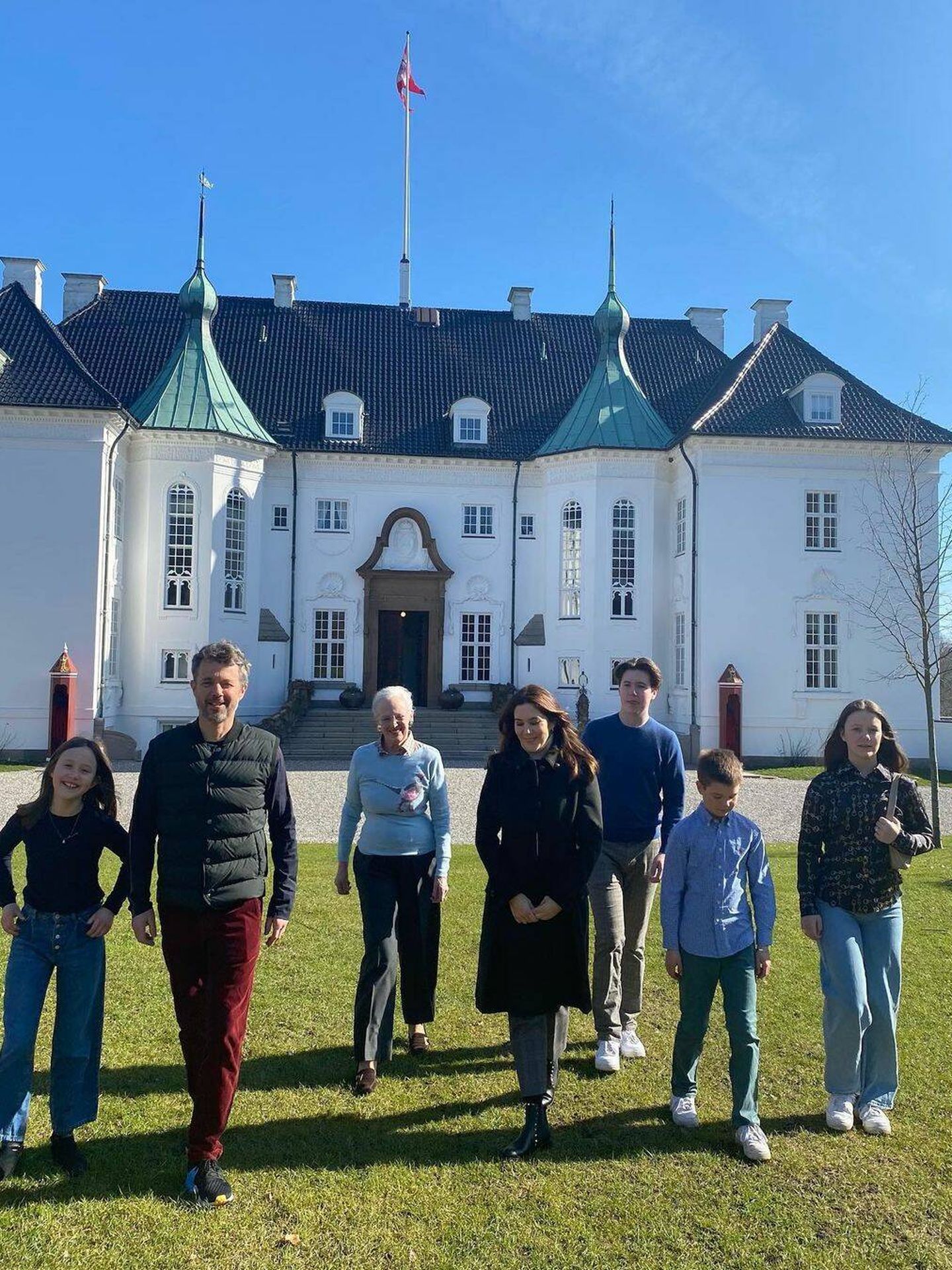 La Familia Real de Dinamarca. (Instagram @detdanskekongehus)