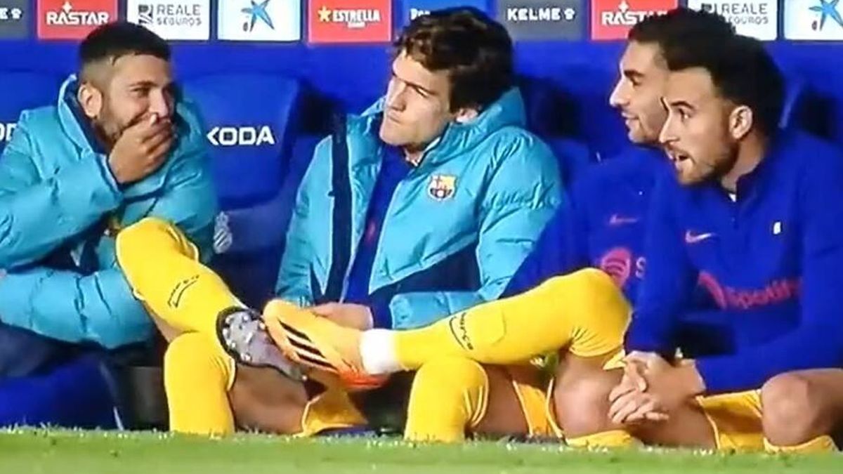 Los feos gestos de mal compañero de Jordi Alba y Ferran Torres al Espanyol: "Estáis muertos"