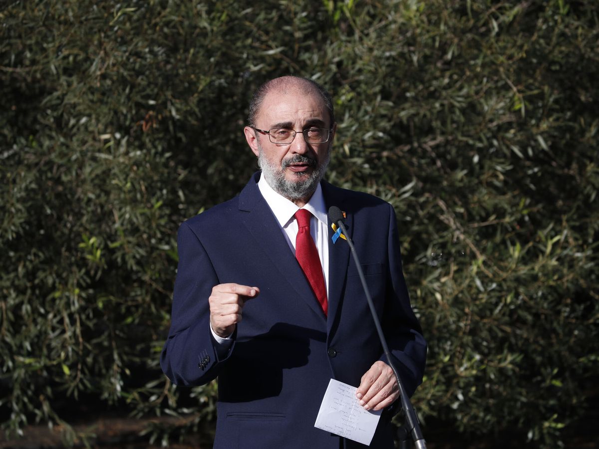 Foto: El presidente de Aragón, Javier Lambán. (EFE/Juan Carlos Hidalgo)