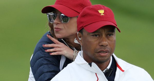 Foto:  Tiger Woods y Erica Herman. (Getty)