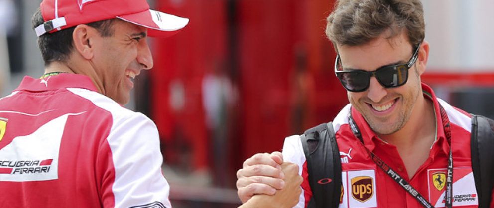 Foto: Un Alonso y Ferrari diferentes en Barcelona, "sin la mentalidad defensiva" de otros años