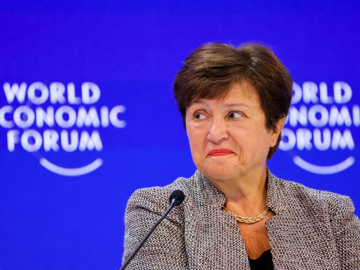 Foto: La directora gerente del FMI, Kristalina Georgieva. (Reuters/Denis Balibouse)