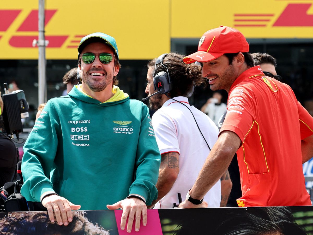 Foto: Alonso y Sainz están vinculados en su futuro. (Reuters/Kim Kyung-Hoon)