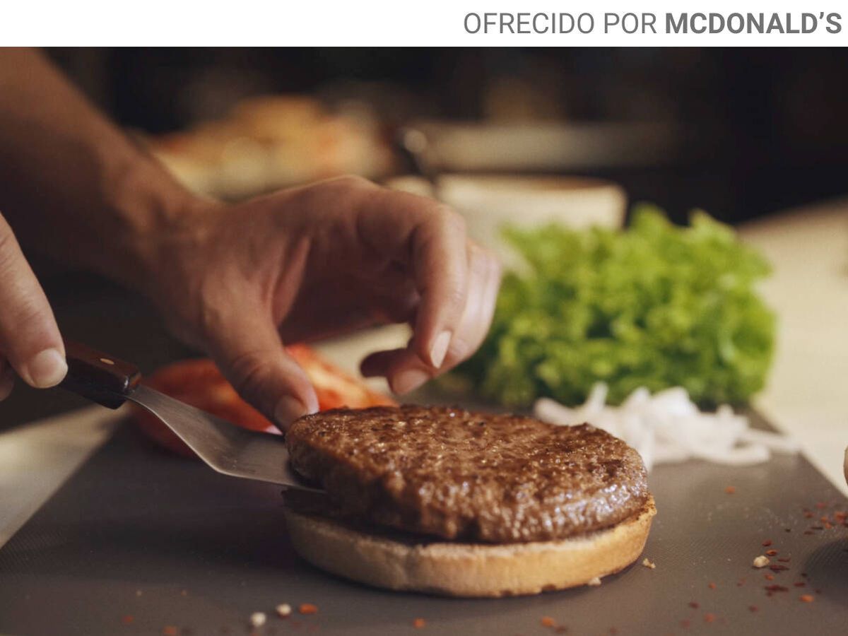 Foto: La carne de las hamburguesas es 100% vacuno de origen español. (Cortesía)