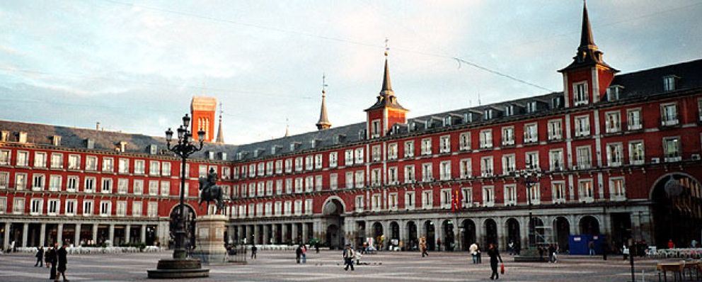 Foto: La Plaza Mayor de Madrid, como un zoco marroquí