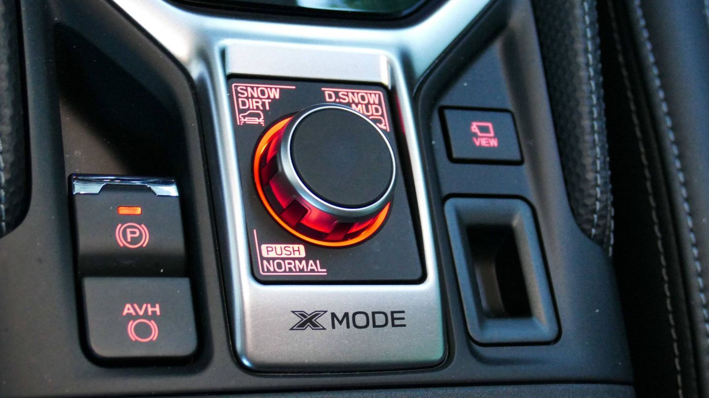 Selector del sistema X-Mode con dos modos de utilización.