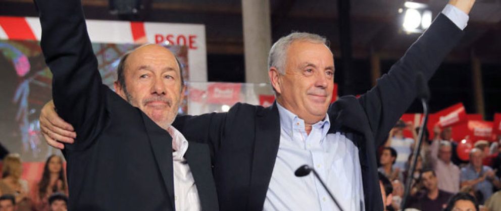 Los 'rebeldes' del PSOE gallego desafían también el liderazgo de Rubalcaba