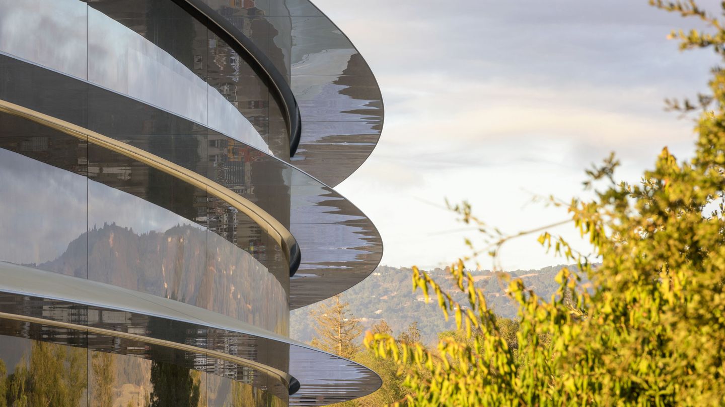 Detalle de la sede de Apple en Cupertino. (Apple)