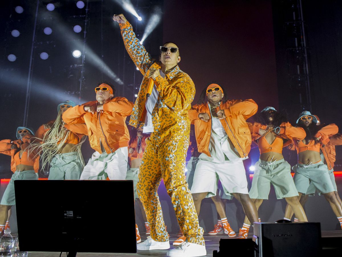 Foto: El cantante Daddy Yankee durante su gira 'La última vuelta'. (EFE/Álvaro Cabrera)