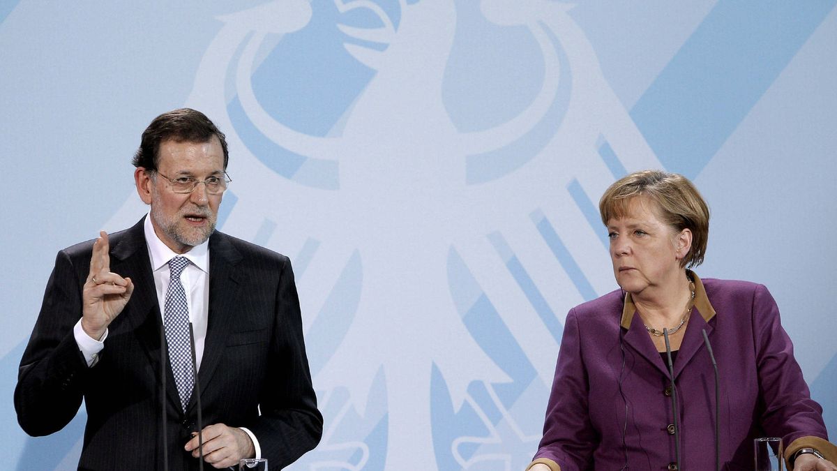 Candidato europeo y crisis de Gobierno penden de una charla entre Rajoy y Merkel