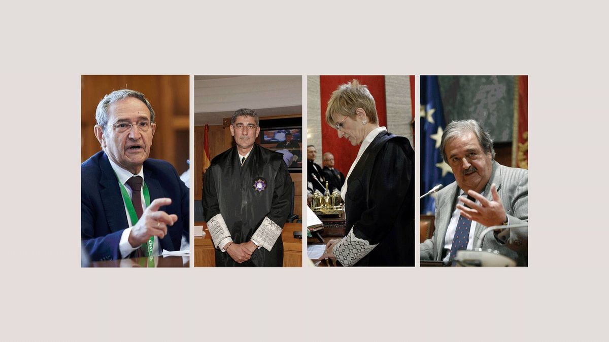 Cuatro magistrados del Supremo se disputan el voto del sector conservador del CGPJ