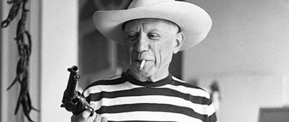 Foto: El Picasso salvaje, pistolero y ladrón