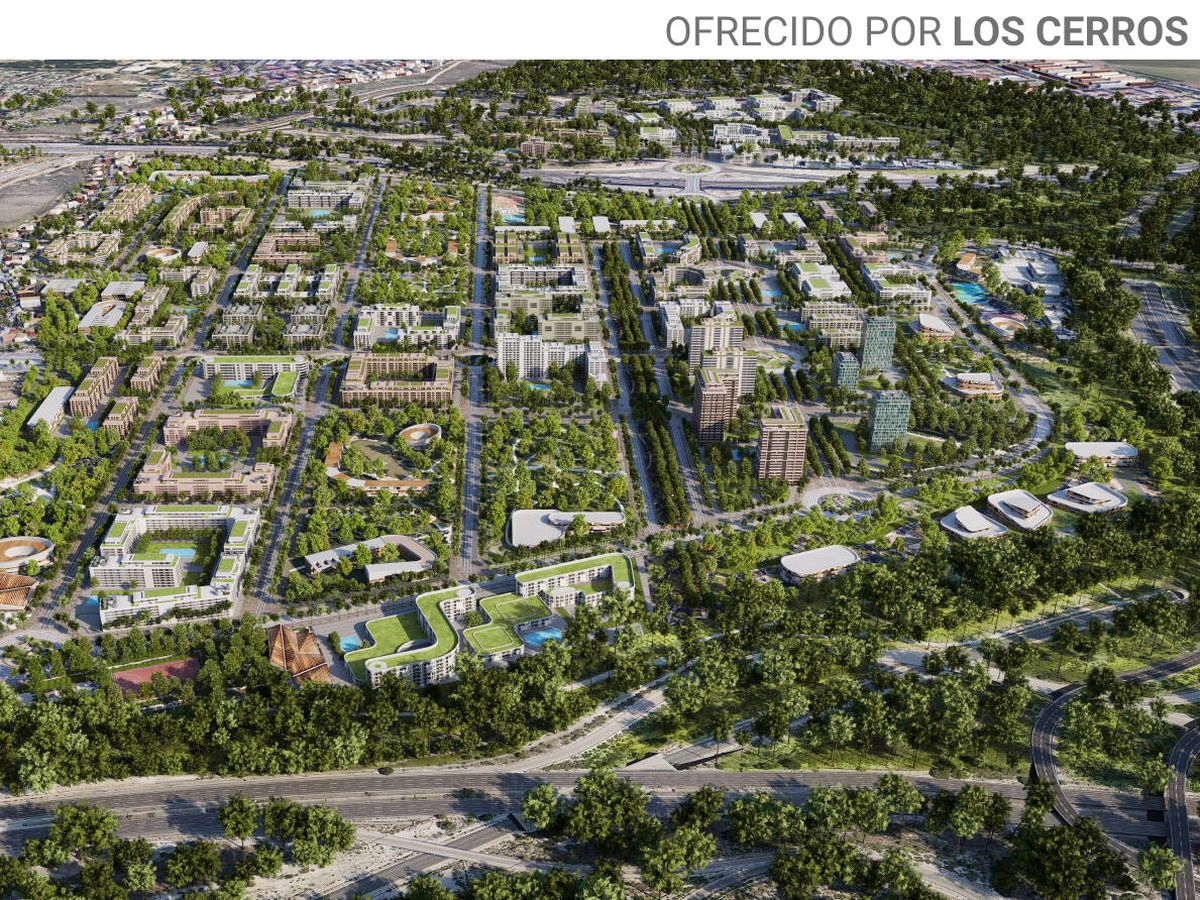 Foto: Los Cerros es el último desarrollo urbanístico de la zona sureste de Madrid. (Foto: cortesía)