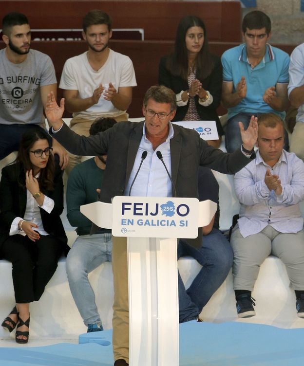 Foto:  El presidente de la Xunta y candidato a la reelección, Alberto Núñez Feijóo. (EFE)