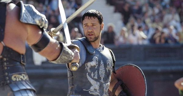 Foto: Russell Crowe, en una escena de Gladiator. (CC)