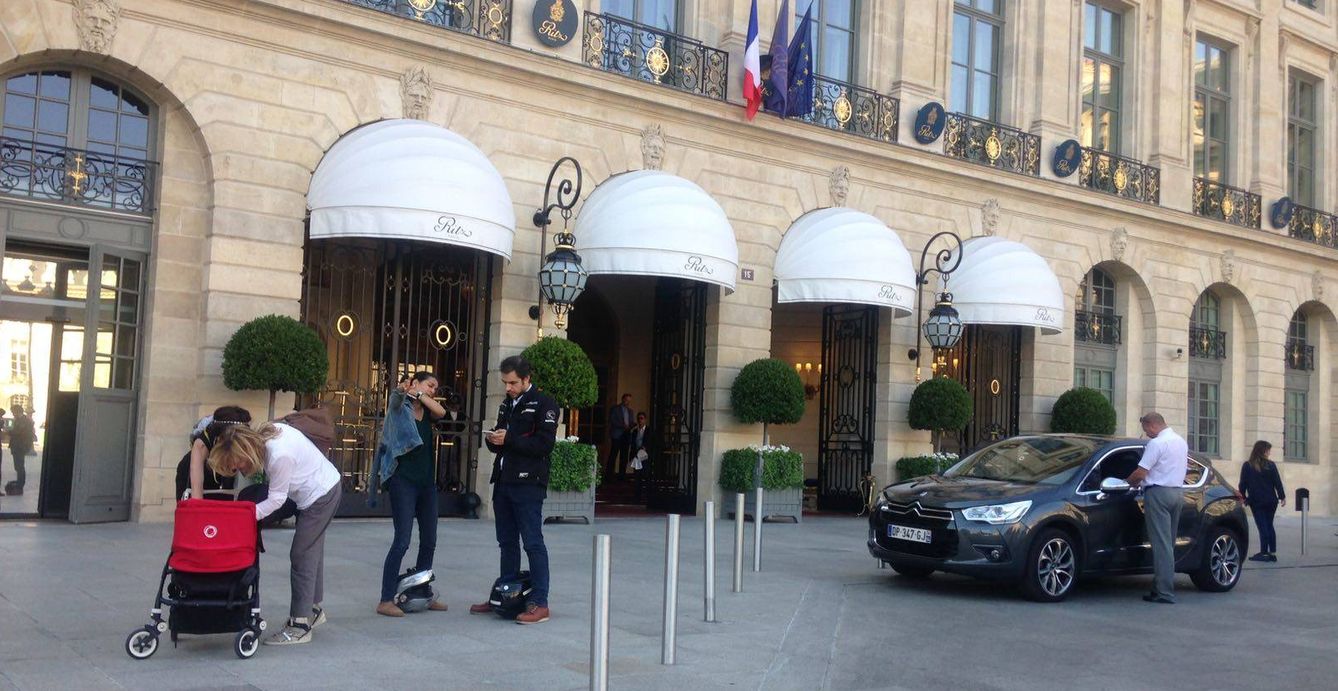 Fachada del hotel Ritz de París. (S. Taulés)