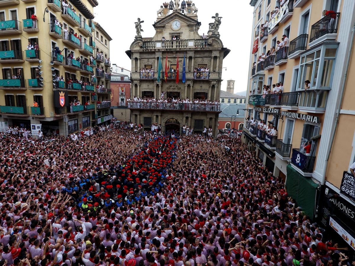 Foto: Fiestas de San Fermín. (Reuters/Vincent West)