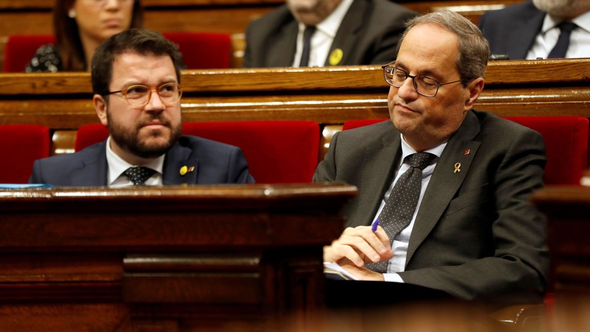 Quim Torra sopesa una crisis de Govern que desplace a Aragonès de la vicepresidencia