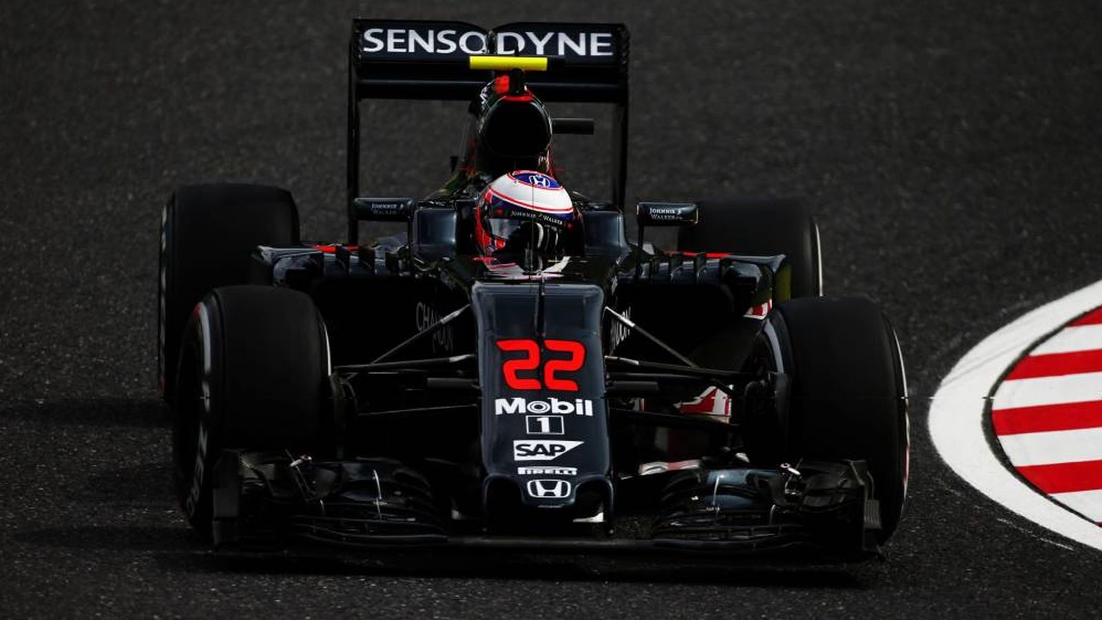 Foto: Jenson Button, este fin de semana, en el GP de Japón.