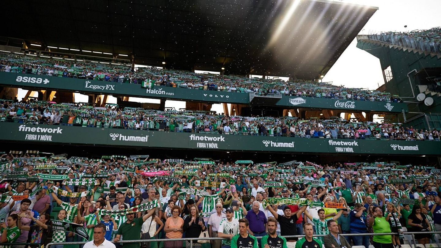 El Real Betis es el tercer club con más abonados de LaLiga EA Sports. (Foto: Real Betis)