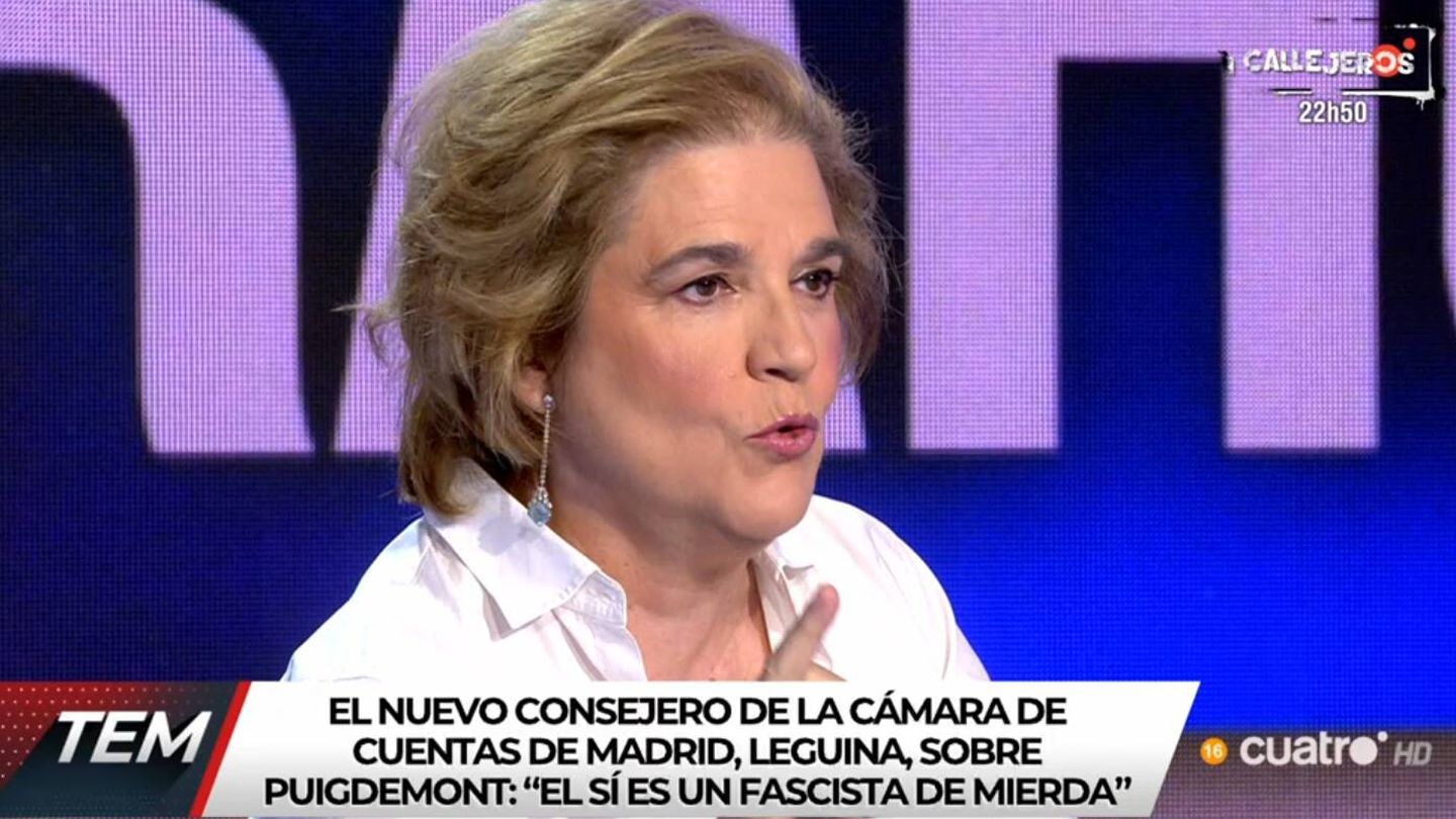 Pilar Rahola, colaboradora de 'Todo es mentira'. (Mediaset España)