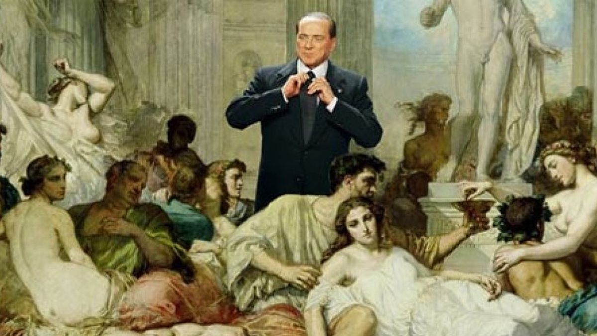 "That's all, folks": The Economist parodia la salida de Berlusconi con Bugs Bunny