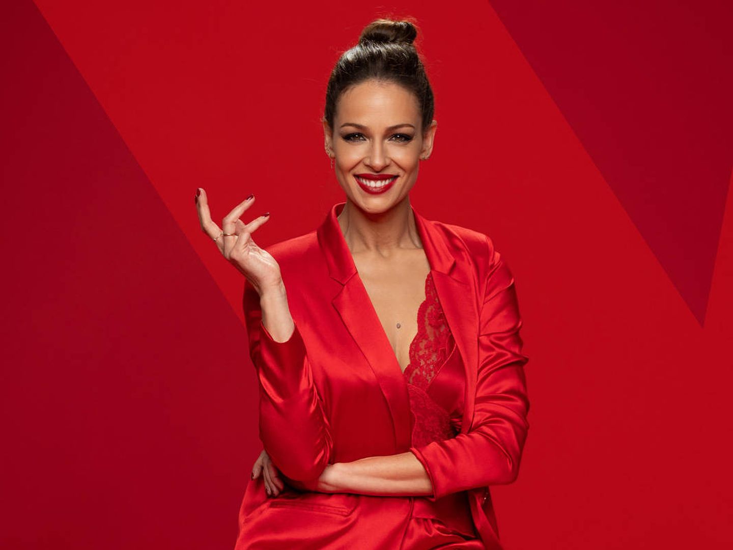 Eva González, presentadora de 'La Voz'. (Antena 3)