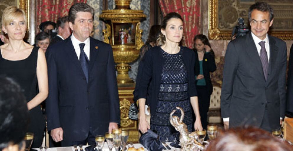 Foto: Letizia, ‘Reina’ por una noche durante la cena con los jefes europeos y de América Latina