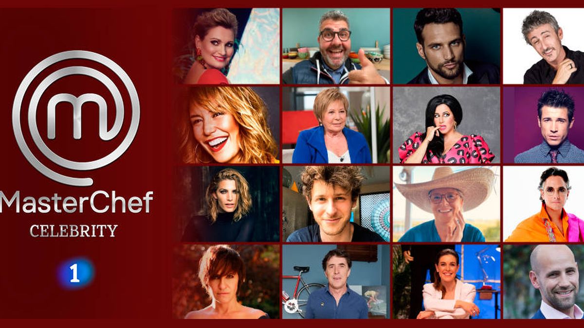'MasterChef Celebrity 5': lista completa de concursantes de la nueva edición en TVE