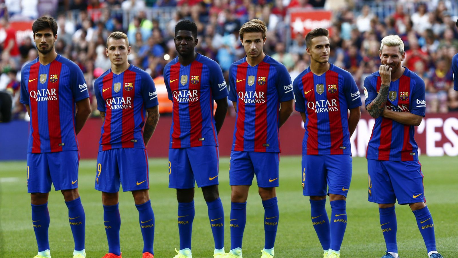 Foto: ¿Cuántos fichajes serán titulares en el Barça? (Quique García/EFE)