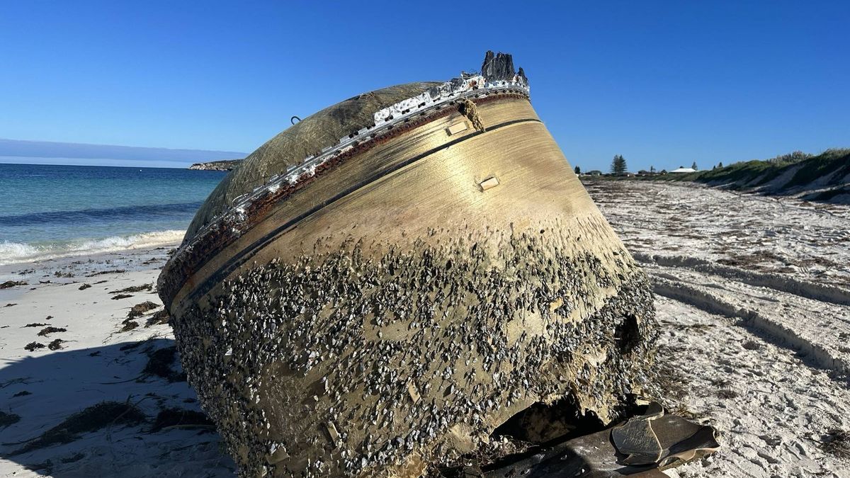 Resuelto el misterio del objeto cilíndrico encontrado en la costa de Australia
