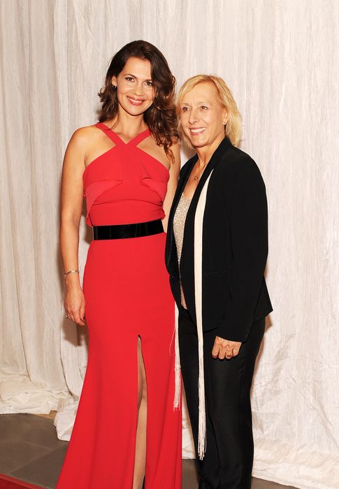 Foto: Martina Navratilova y Julia Lemigova el pasado mes de noviembre en Florida (Gtres)