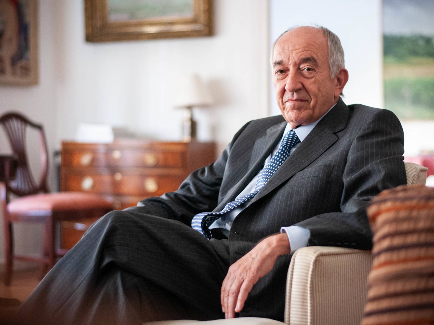 El exgobernador del Banco de España, Miguel Ángel Fernández Ordóñez. (Foto: Carmen Castellón)