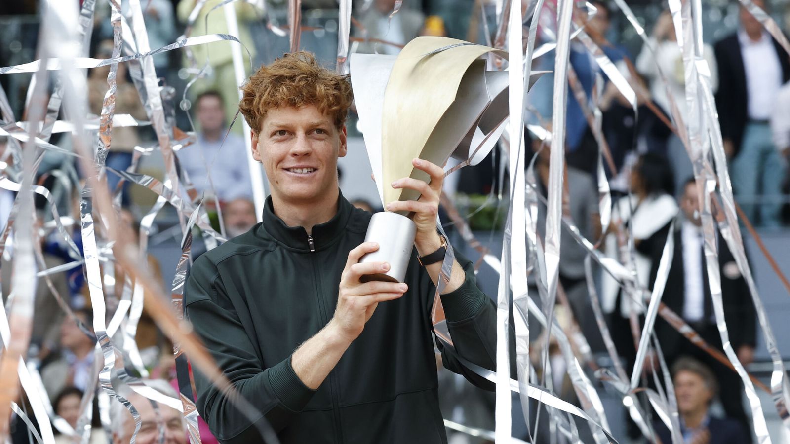 Sinner, ganador del Mutua Madrid Open 2026: "No me puedo comparar con Nadal, Federer o Djokovic"