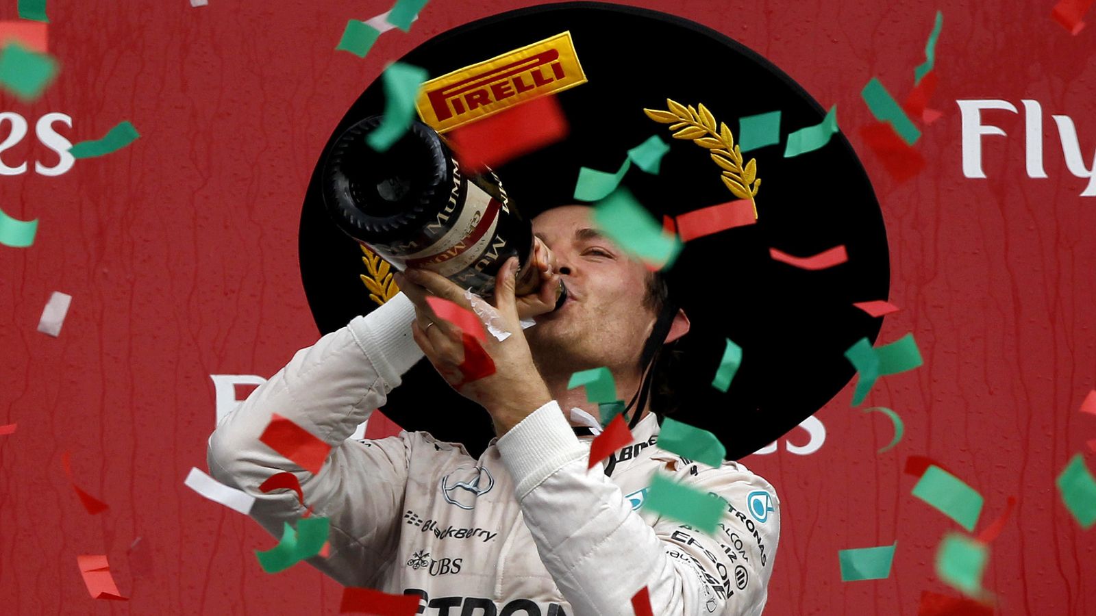 Foto: Nico Rosberg ganó el GP de México (Efe)