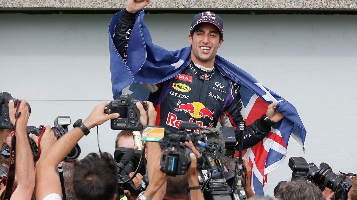 Ricciardo se 'desvirga', Ferrari desespera y un Mercedes malo hace buena la Fórmula 1