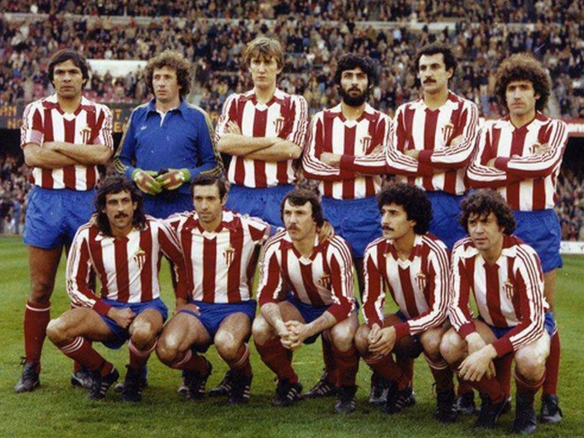 Foto: El Sporting a principios de los años 80.