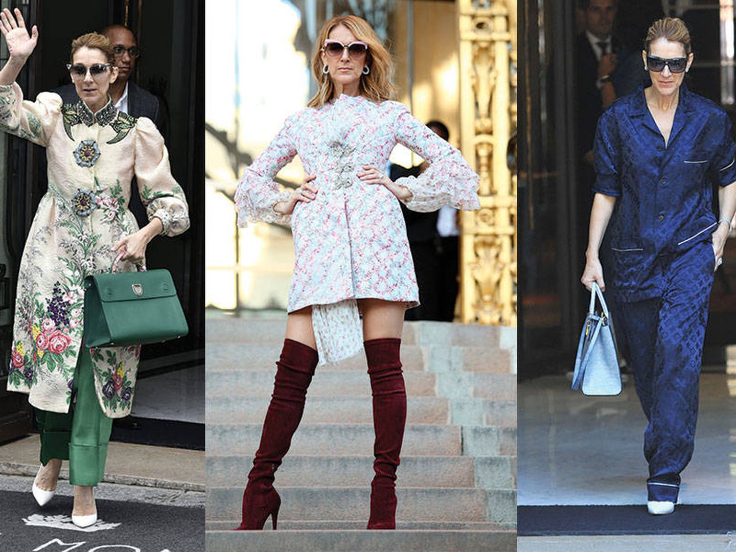 Del pijama de Louis Vuitton al look beis y verde de Gucci, sin dejarnos el abrigo-vestido de Giambattista Valli.