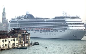 Movilización internacional contra los cruceros en Venecia