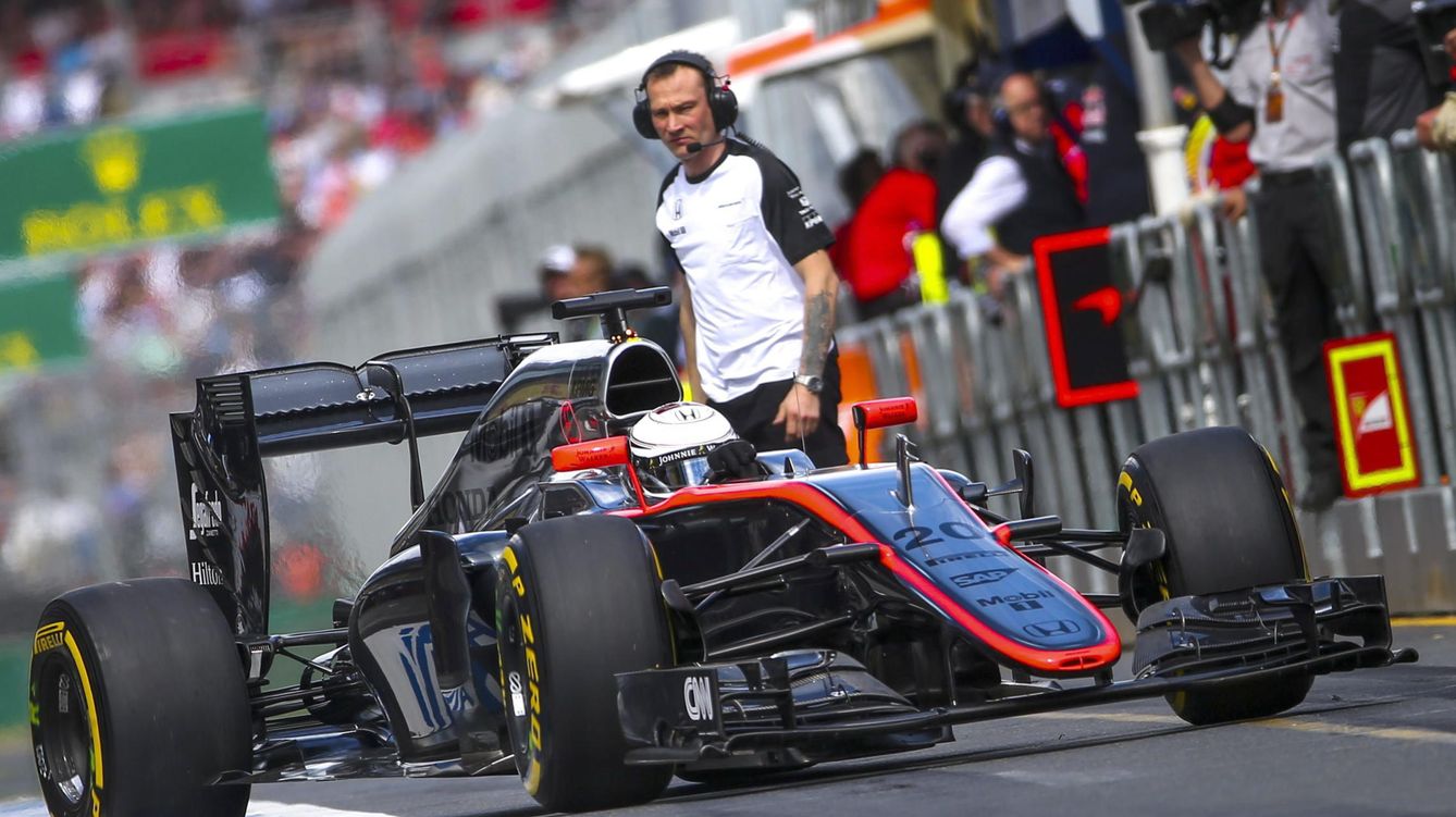 Foto: Kevin Magnussen, durante la clasificación del Gran Premio de Australia.